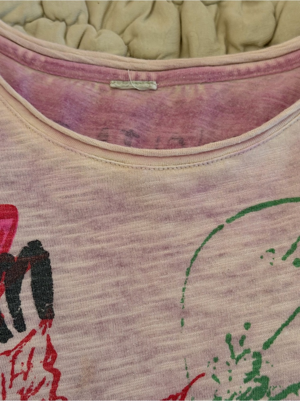 Magnolia Pearl Pink Floral & Illustrated Short Sleeve Tee - Picture 4 of 6